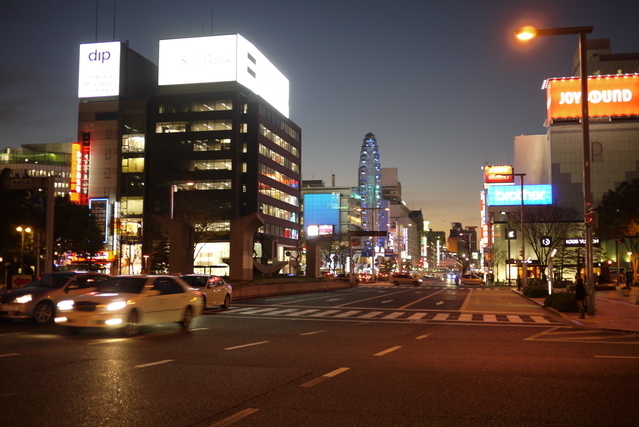 名古屋の街並み