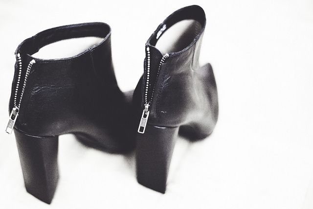 black heel