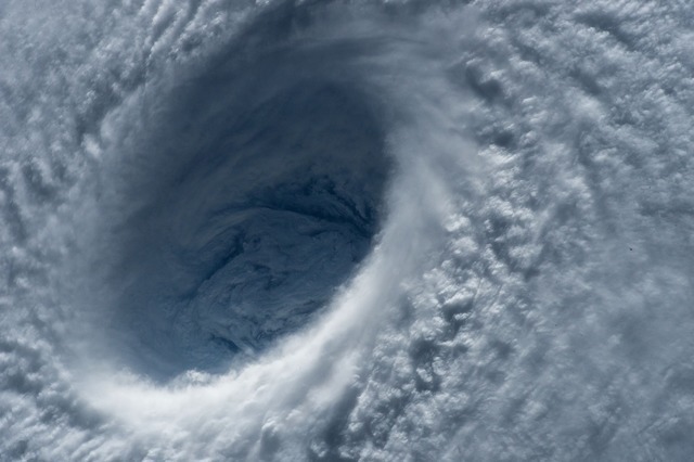 大きな台風