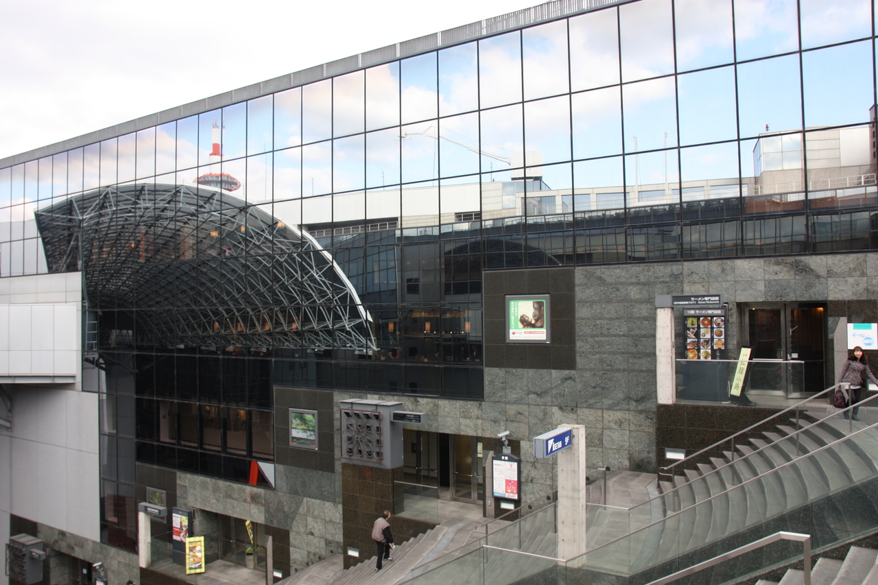 京都駅の様子