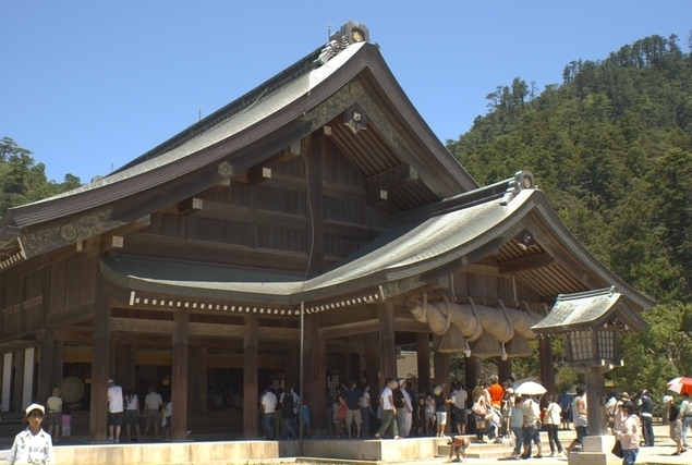 にぎわう出雲大社