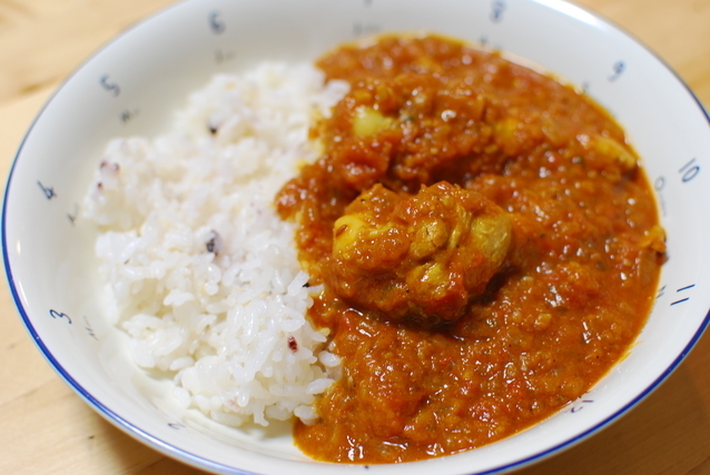 美味しそうなバターチキンカレー