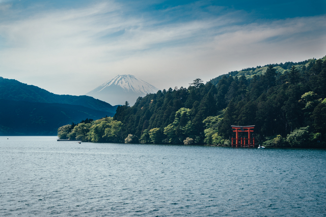 箱根神社 平和の鳥居