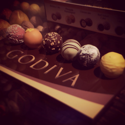 GODIVAのチョコレート