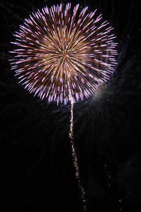 大輪の花火