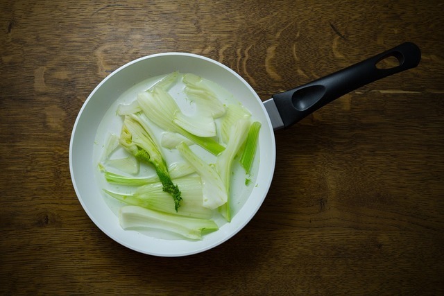 野菜とフライパン