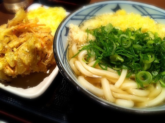 天ぷらとうどん