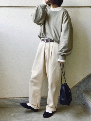 ホワイトバルーンデニム