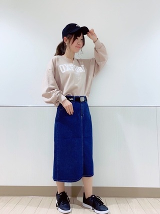デザインスウェットコーデ