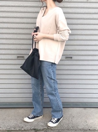 2WAYスウェットコーデ