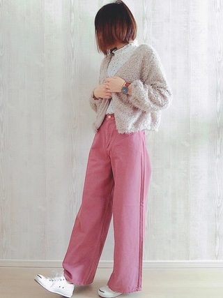 Lee WIDE COLOR PANTS