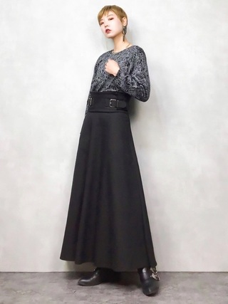 ハイウエストスカート