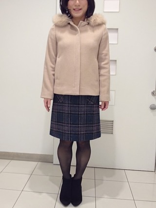 ベージュコート