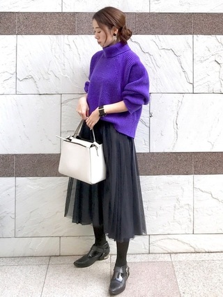 チュールスカート