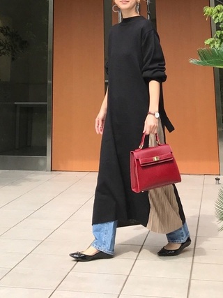 デニムパンツコーデ