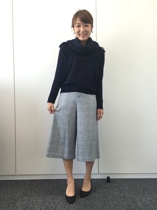 フリンジニット