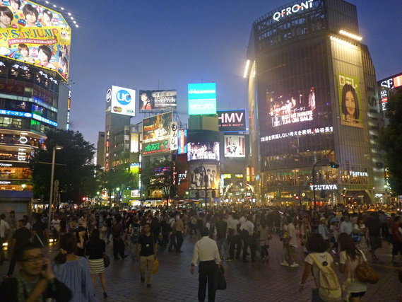 夜の渋谷