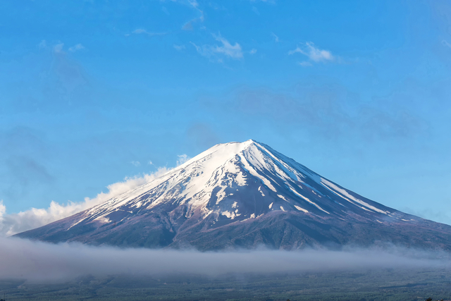 青空と富士山