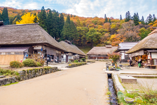 日本の古い町並み